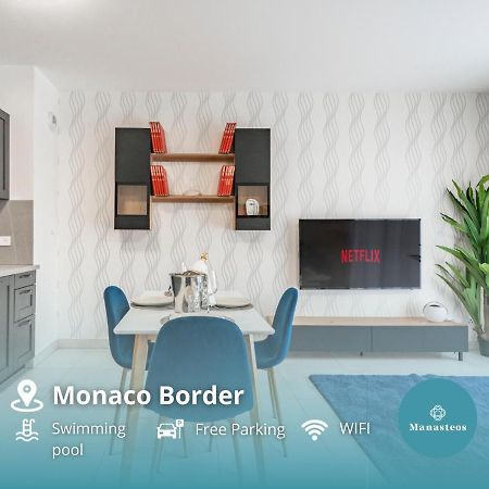 Frontiere Monaco, Terrasse Vue Mer, Tour Odeon - Ap Apartment Beausoleil Luaran gambar