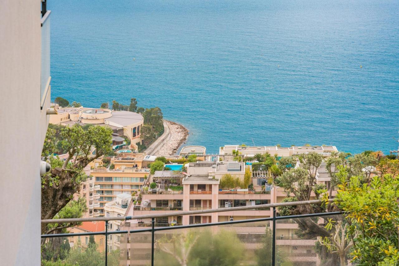 Frontiere Monaco, Terrasse Vue Mer, Tour Odeon - Ap Apartment Beausoleil Luaran gambar